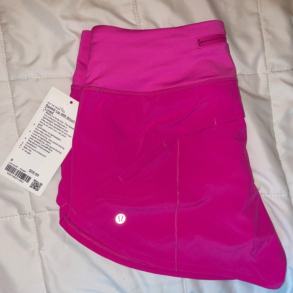 Lululemon Speed Up POW PINK💥💥